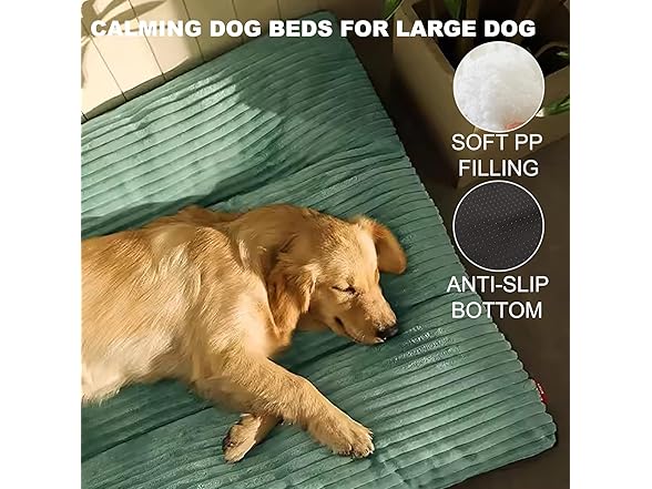 TYMONT 39"x29" Dog Bed for Medium Dogs