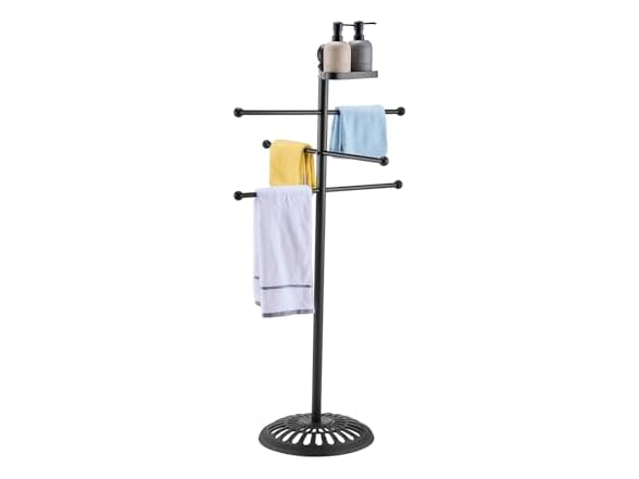 Towel Rack, 3 Bars Outdoor Towel Holder