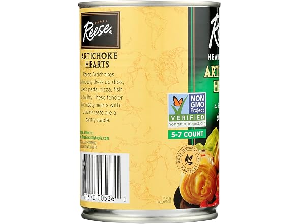 Reese Artichoke Hearts, 14 OZ