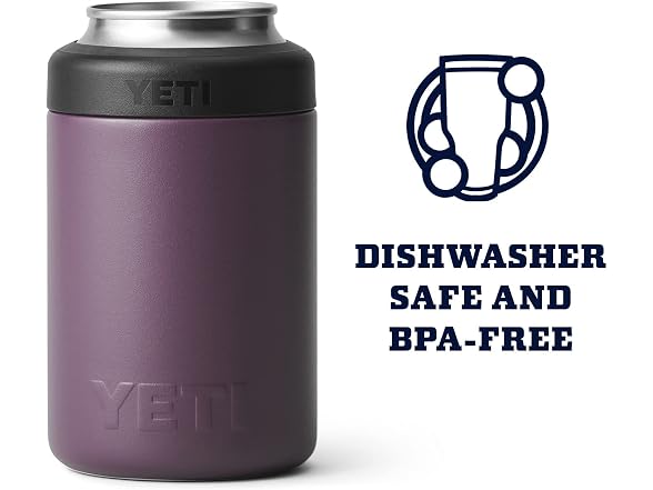 YETI Rambler 12oz Colster Can Insulator, Nordic Purple