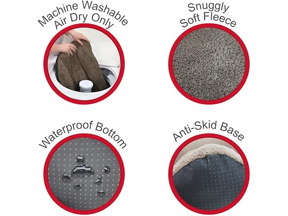 SportPet Waterproof Pet Bed, 33"