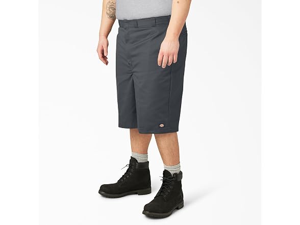 Dickies Men (42) Loose Work Shorts Charcoal