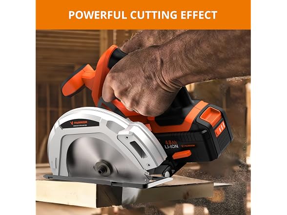 TILSWALL USPRCS01 Cordless Circular Saw Orange