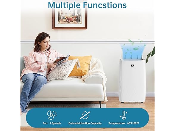 Takywep 12000Btu 4-in-1 Portable AC