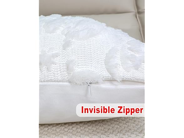 Faux Rabbit Fur Christmas Pillow Covers