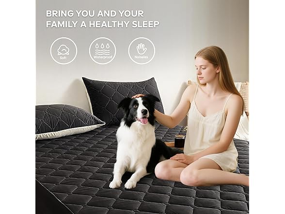 PAJEO Waterproof Twin Mattress Protector