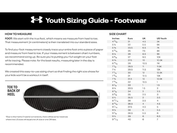 Under Armour Girls Ignite Pro 8