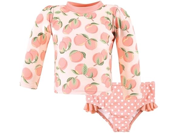 Hudson Baby Unisex Swim Rashguard Set