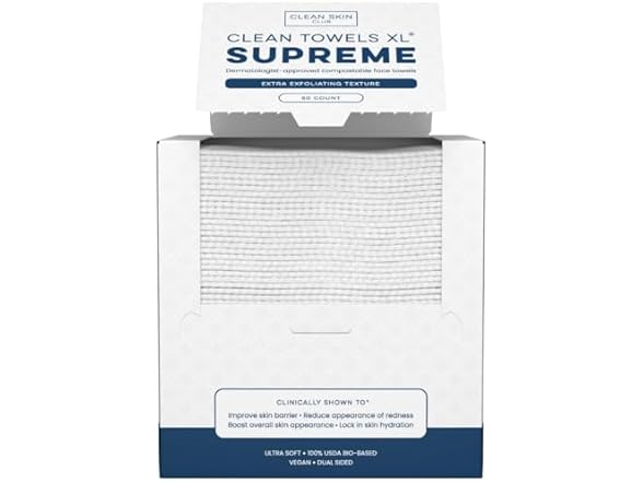 Clean Skin Club Clean Towels XL® Supreme