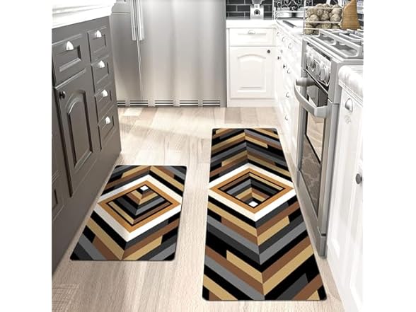 Varolifan Cushioned Kitchen Rugs