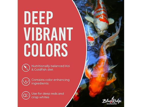 Blue Ridge Koi Fish Food 5lb - Koi Food