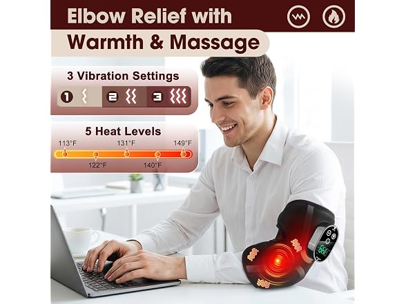 BAISEMAIN Cordless Tennis Elbow Heating