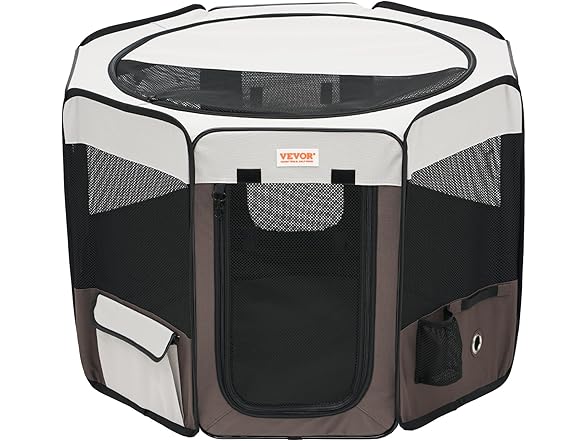 VEVOR Foldable Pet Playpen