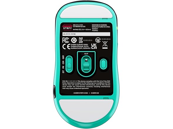 CHERRY XTRFY M68 Wireless Mouse, Black