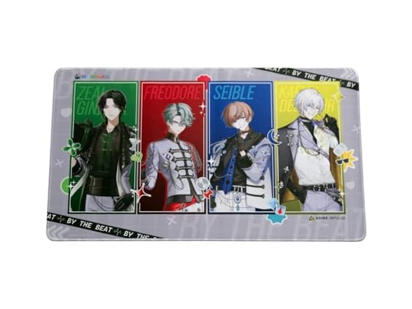 BY THE BEAT Desktop Gaming Mousepad