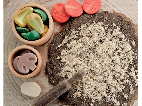 Yellow Door Sensory Play Stones, Pizza Toppings