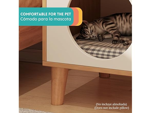 POLIPETS Side Table and House for Pets