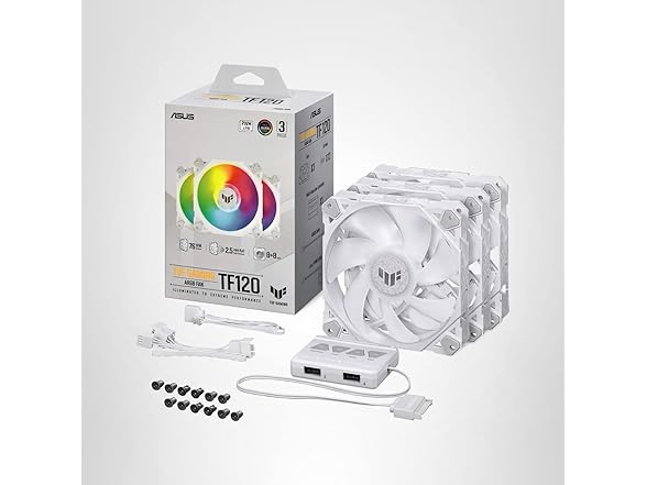 ASUS TUF Gaming TF120 ARGB White Edition