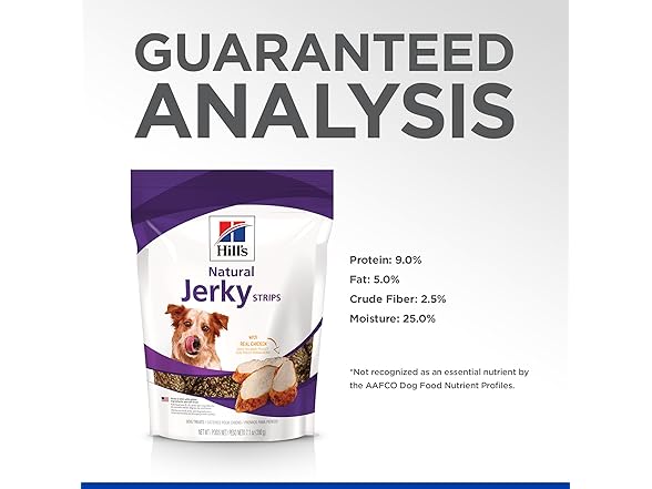 Hill's Natural Jerky Strips Dog Treats 7.1 oz.