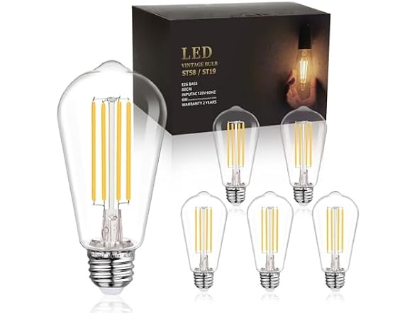 BORT ST58 Edison Bulbs
