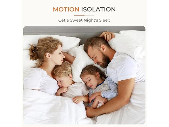 Sweetnight 12" King Foam Mattress, Flippable
