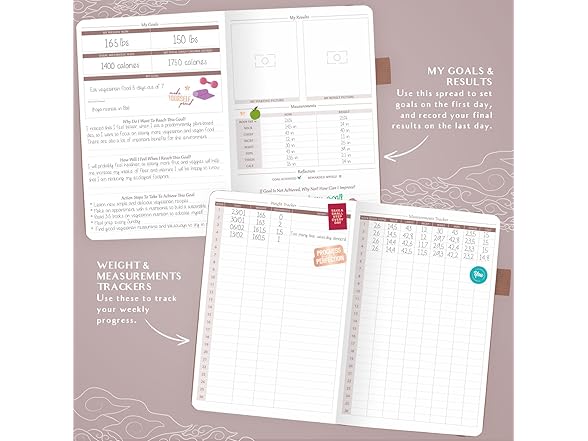 6 Month Wellness Planner & Food Journal
