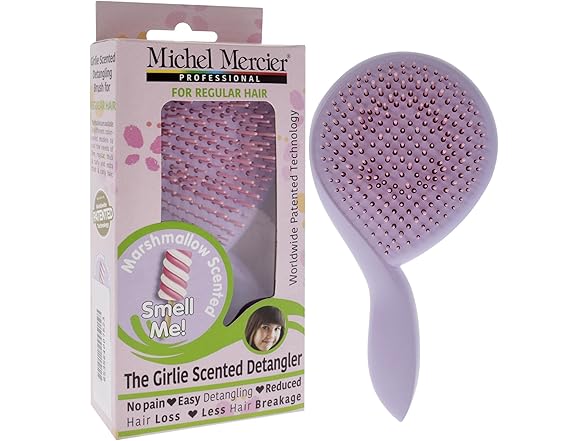 Michel Mercier The Girlie Scented Detangler Brush