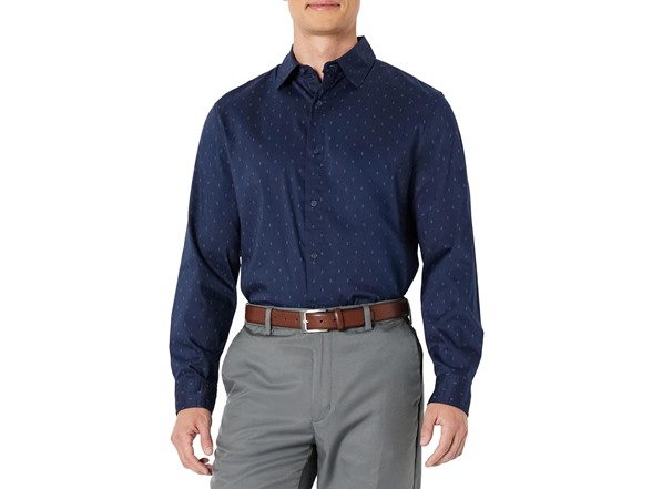 Navy Geo Print