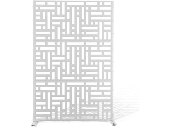 YESUNEED Metal Privacy Screen Outdoor 72"×47"