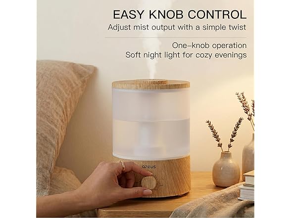AZEUS 3.5L Ultrasonic Humidifier Night Light
