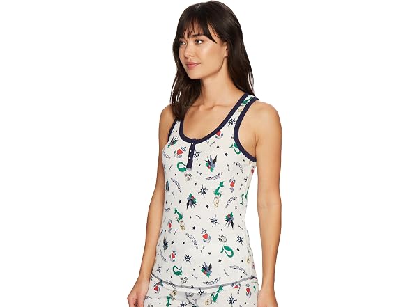 PJ Salvage Women Graphic Lounge Tank Top