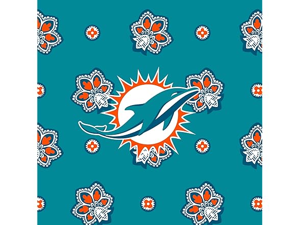 DOLPHINS Vera Bradley Womens Recycled NFL Car Tote