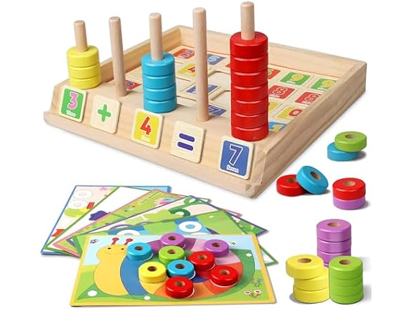 Lydaz Toddler Montessori Math Toy