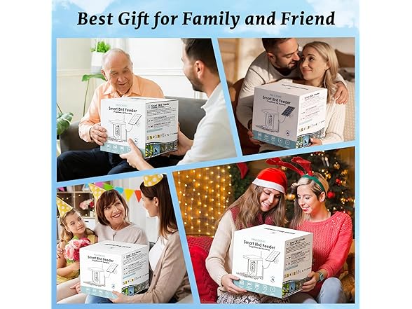 MAXDONE Smart Bird Feeder with Camera