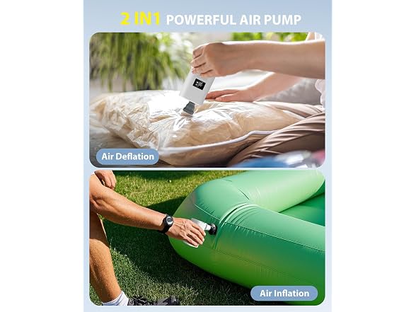 Portable Air Pump for Inflatables