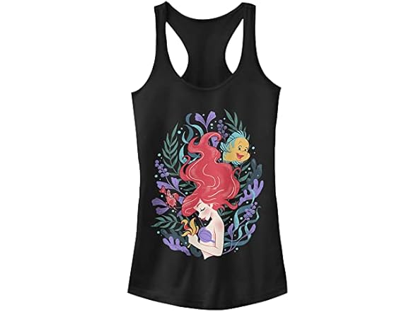 Disney Juniors Princess Ariel Racerback Tank (L)