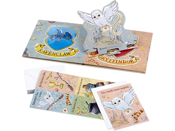 Hallmark Harry Potter Valentine's Day Cards and Mailbox (34 Piece)