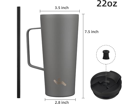 Konokyo 22 oz Insulated Tumbler with