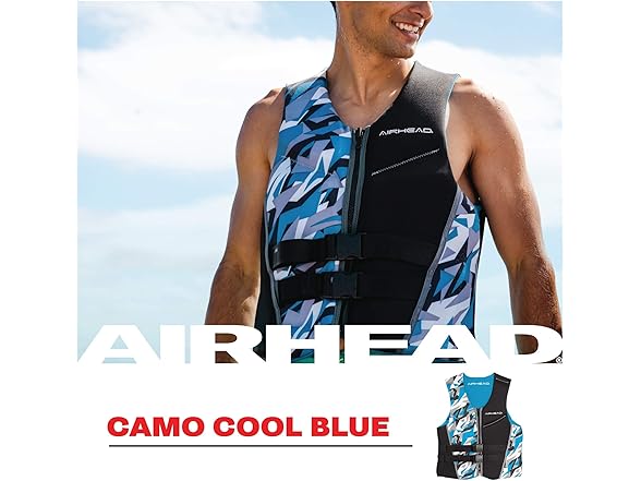 Airhead Men's CAMO Life Jacket Small
