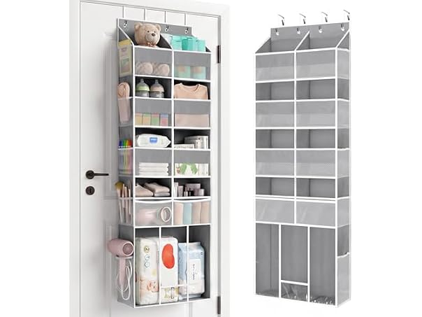 $15.99, Was $29.99, 46% Off! Over the Door Organizer 5-Shelf, Behind dealfomo
