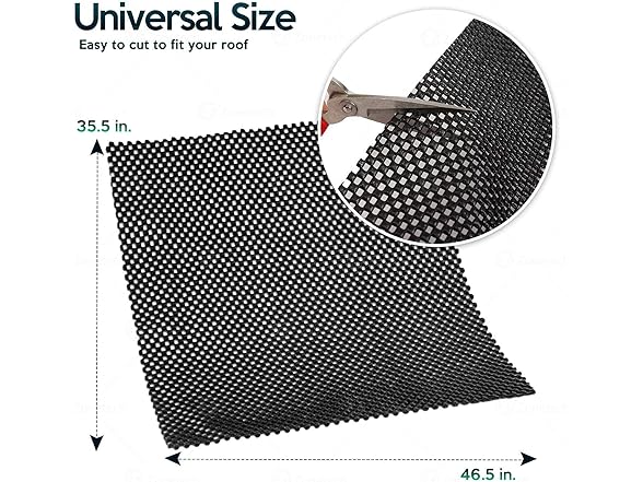 Zone Tech GA0089 Car Roof Cargo Bag Protective Mat