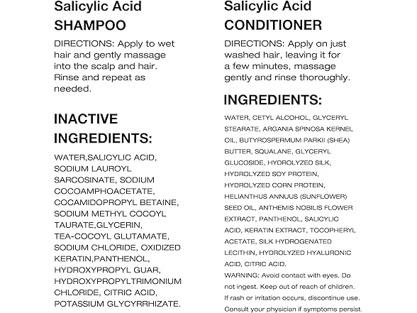 Anti-Dandruff Shampoo and conditioner set