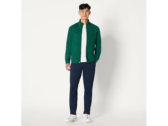 Amazon Essentials Men's Zip-Up Gym Workout Jacket