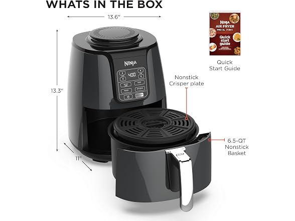 Scratch Ninja Air Fryer | 4 QT Capacity S&D