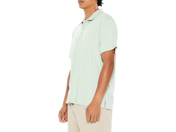 Forever 21 (XXL) Textured Polo Shirt