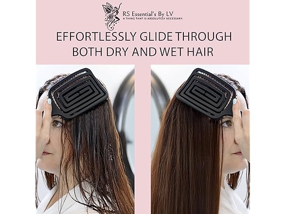 RS ESSENTIAL'S BY LV detangler brush