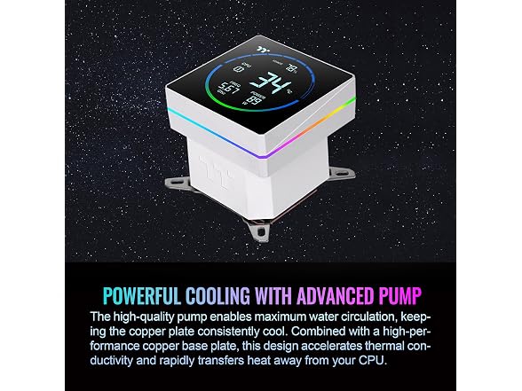 Thermaltake TH240-S V3 ARGB CPU Liquid Cooler