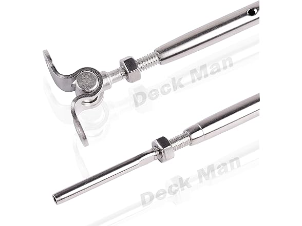Stainless Steel Adjustable Angle 1/8" Cable Railing Kit