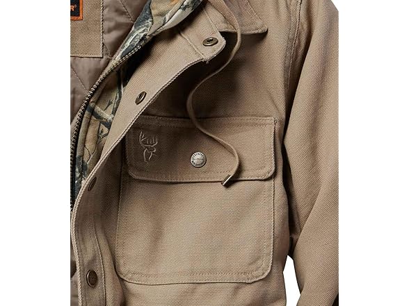 Legendary Whitetails Canvas Jkt Khaki L