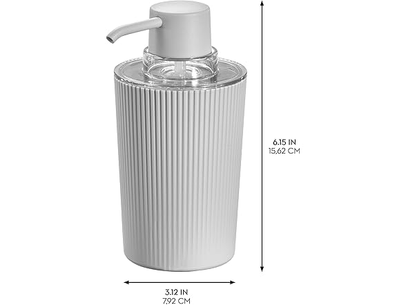 iDesign 4-Piece Bathroom Accessories Vanity Set